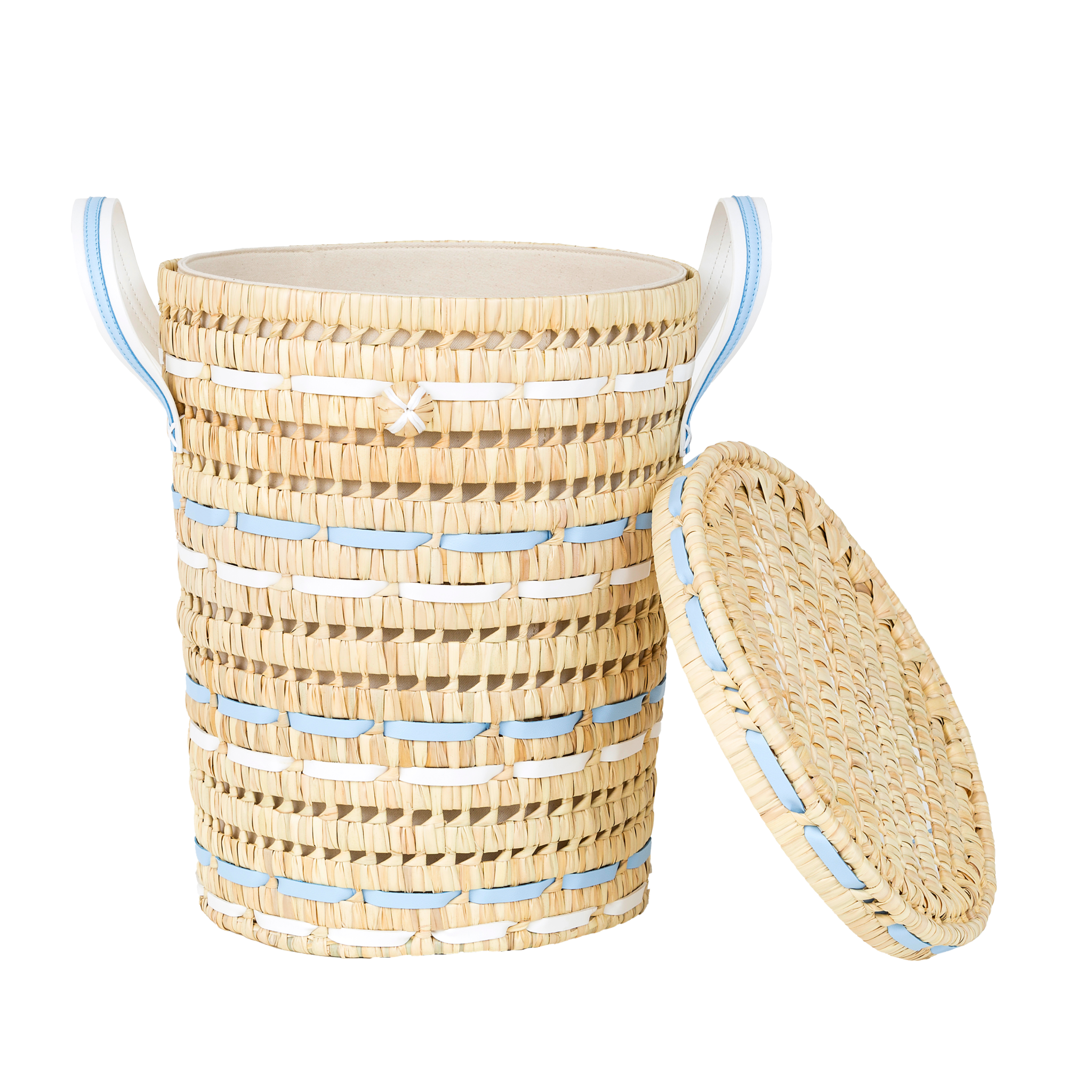 NATURAL LAUNDRY BASKET - Fully Lined