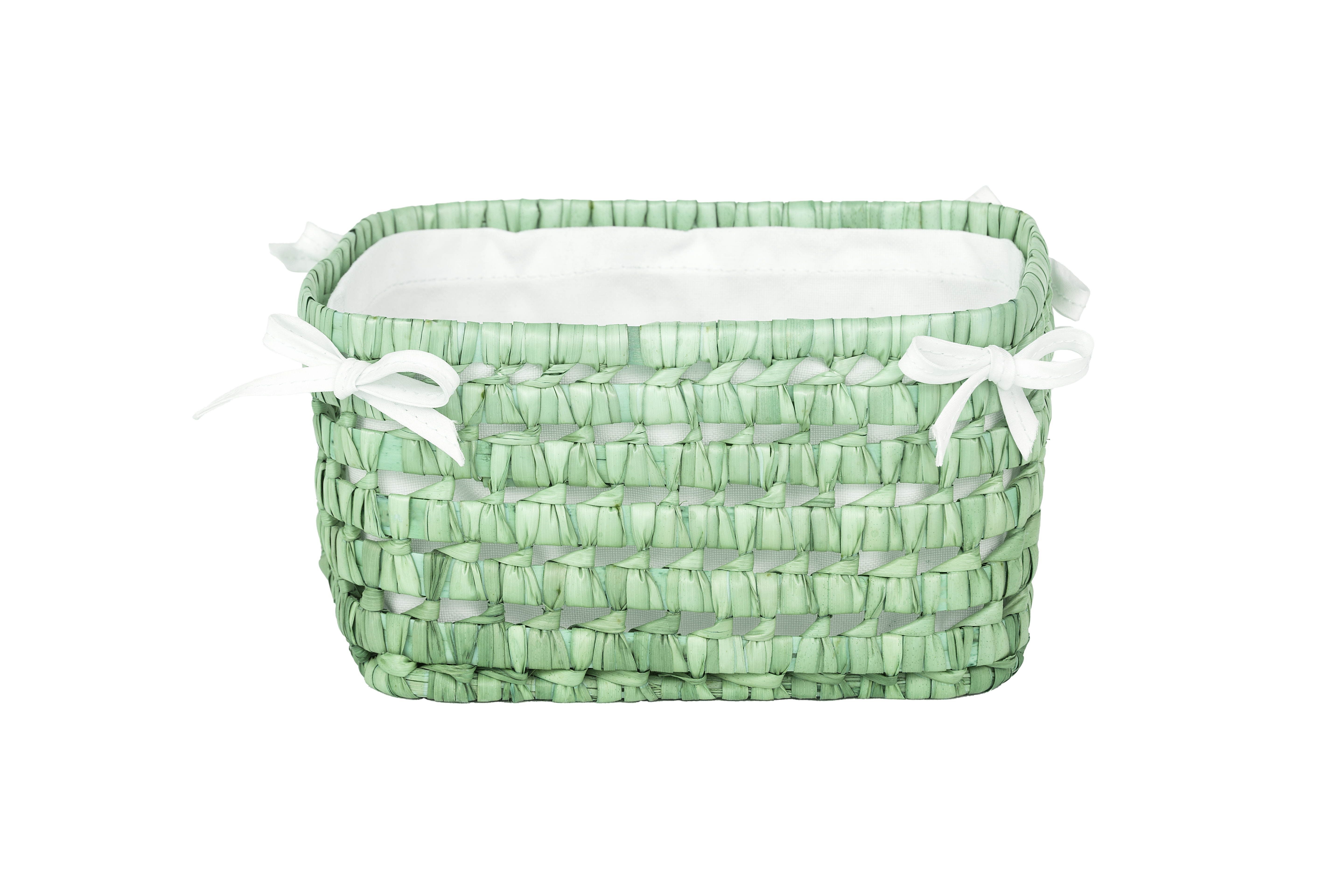 PASTEL RECTANGULAR BASKET - Fully Lined