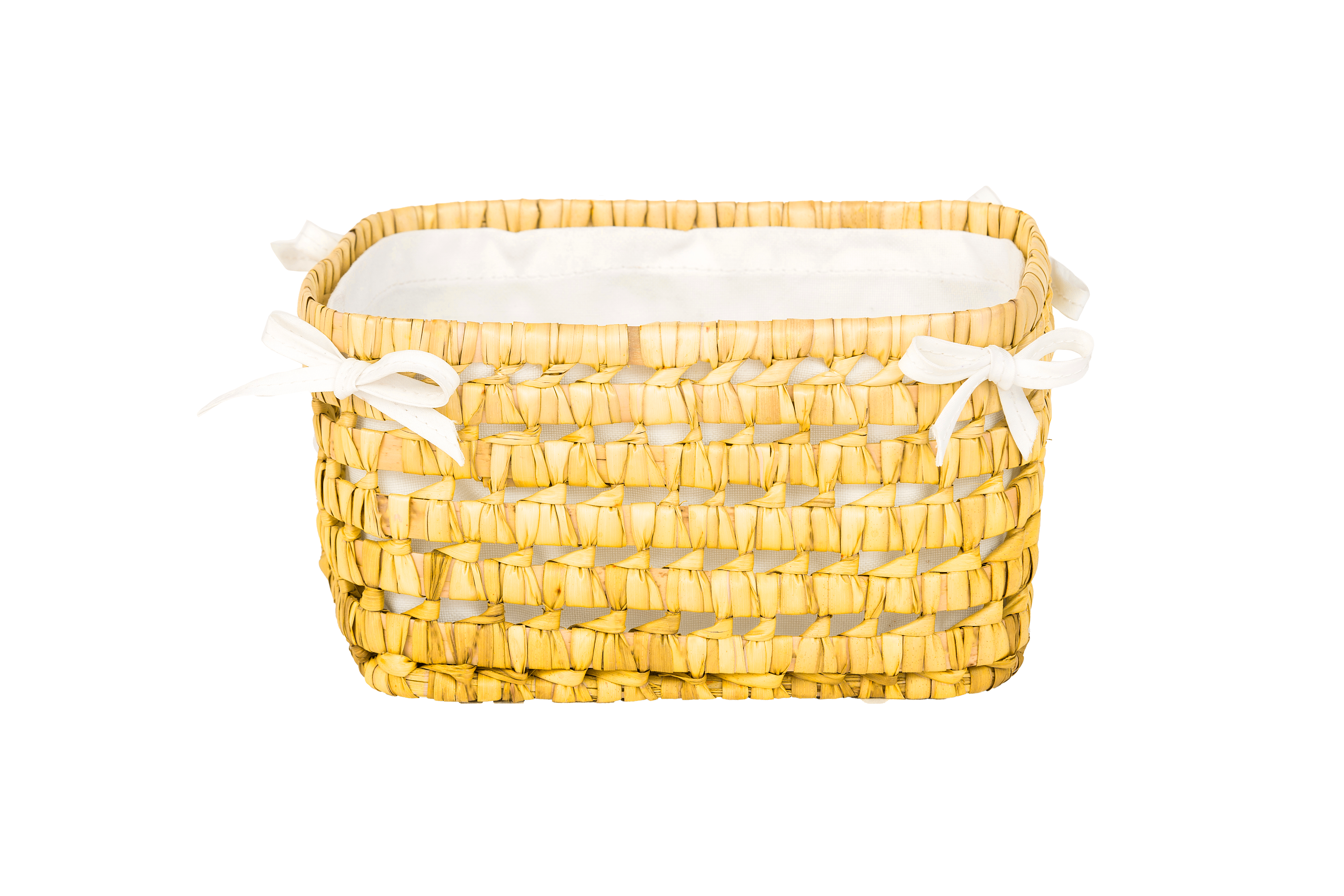 PASTEL RECTANGULAR BASKET - Fully Lined