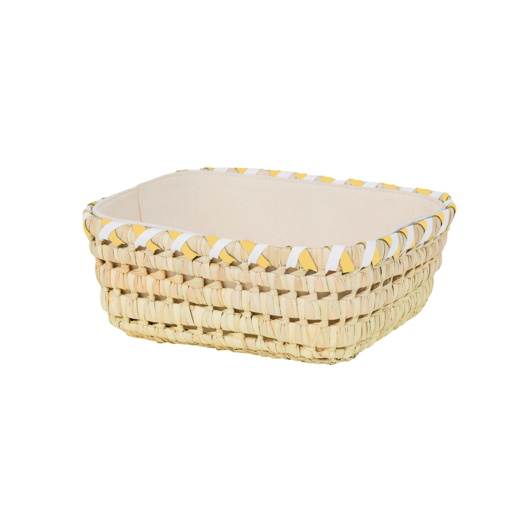 NATURAL MIDI BASKET - Fully Lined