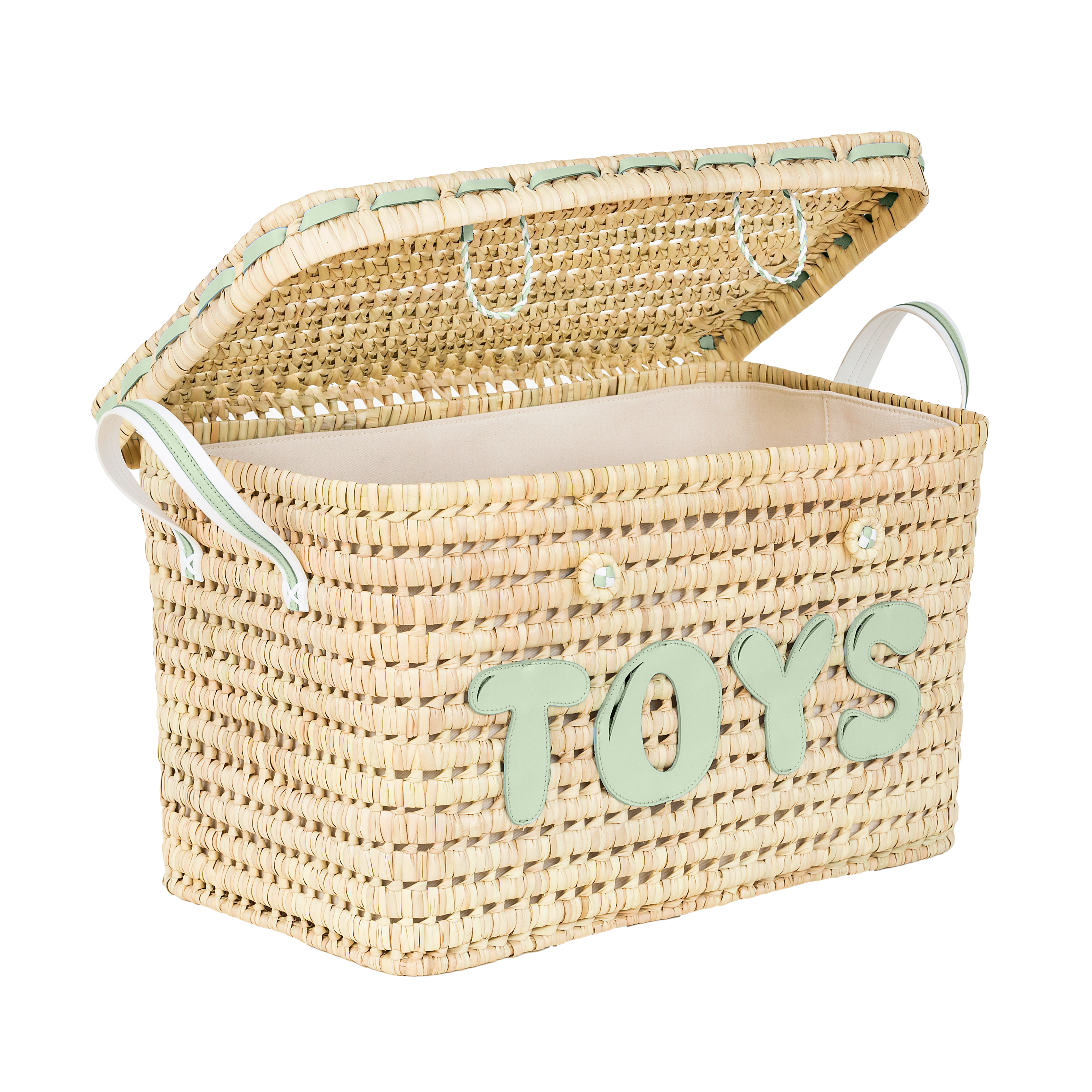 NATURAL TOYS BASKET - Fully Lined