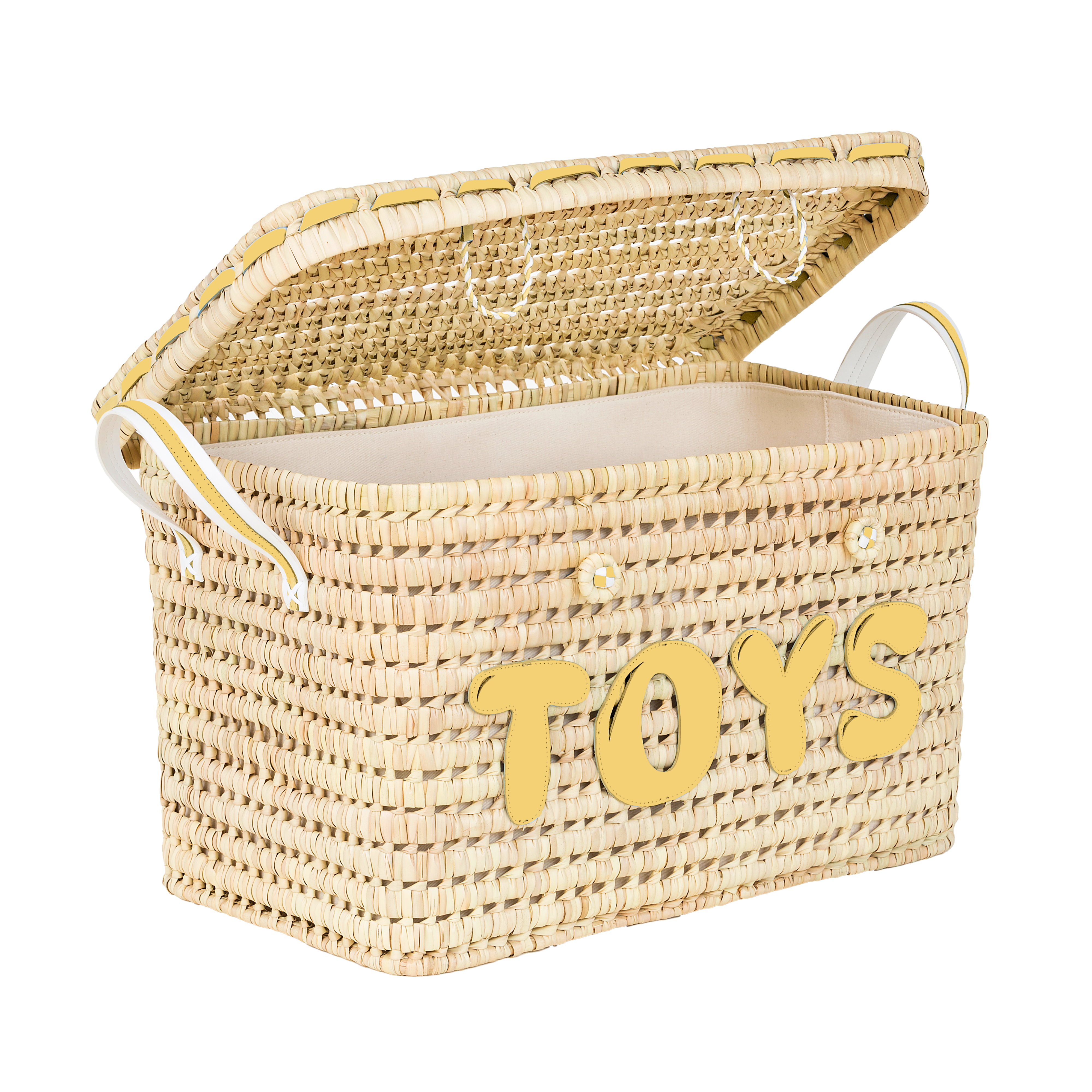 NATURAL TOYS BASKET - Fully Lined