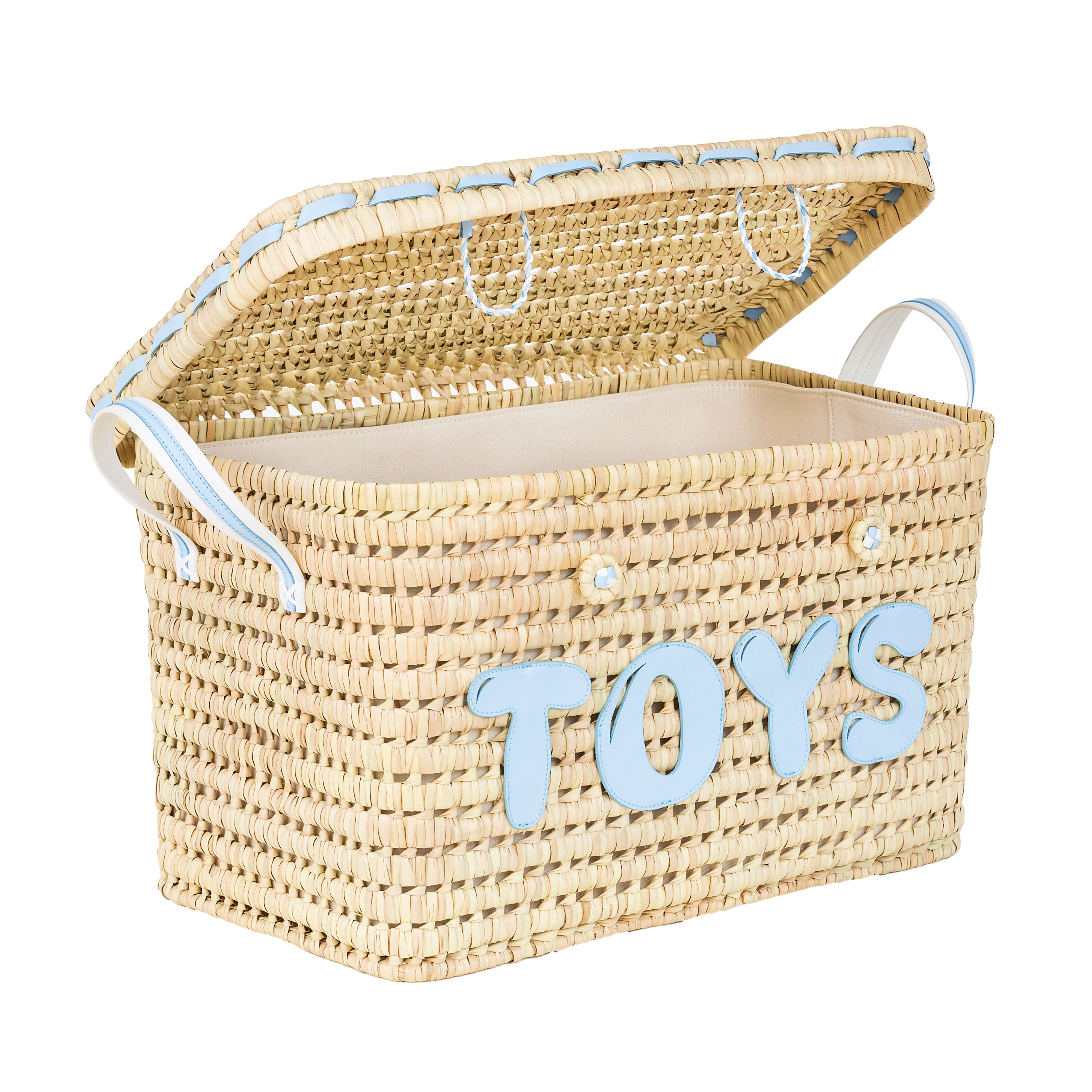 NATURAL TOYS BASKET - Fully Lined