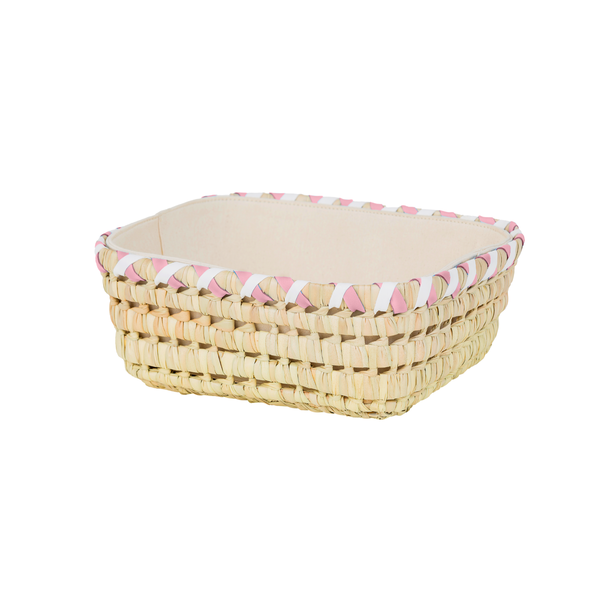 NATURAL MIDI BASKET - Fully Lined