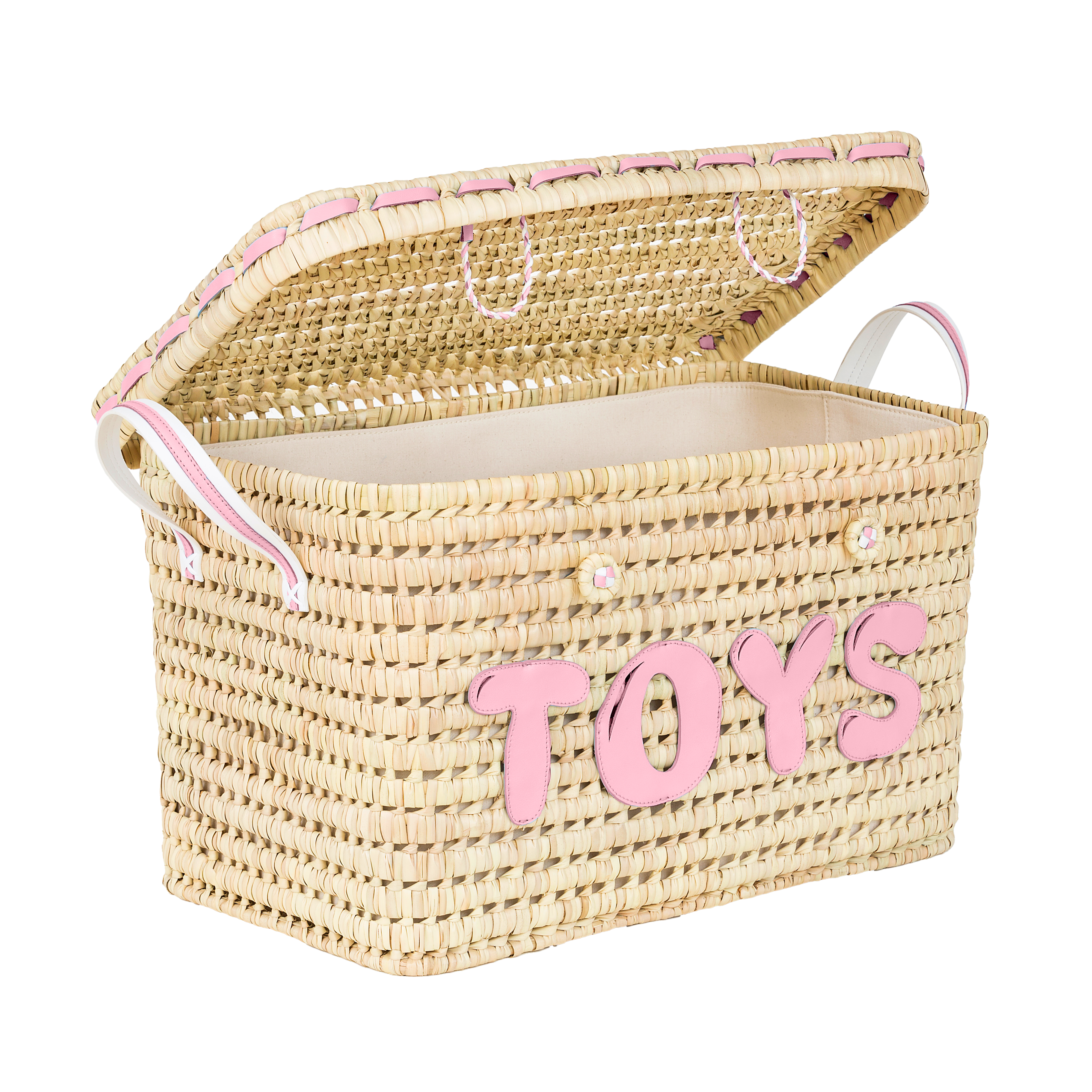 NATURAL TOYS BASKET - Fully Lined