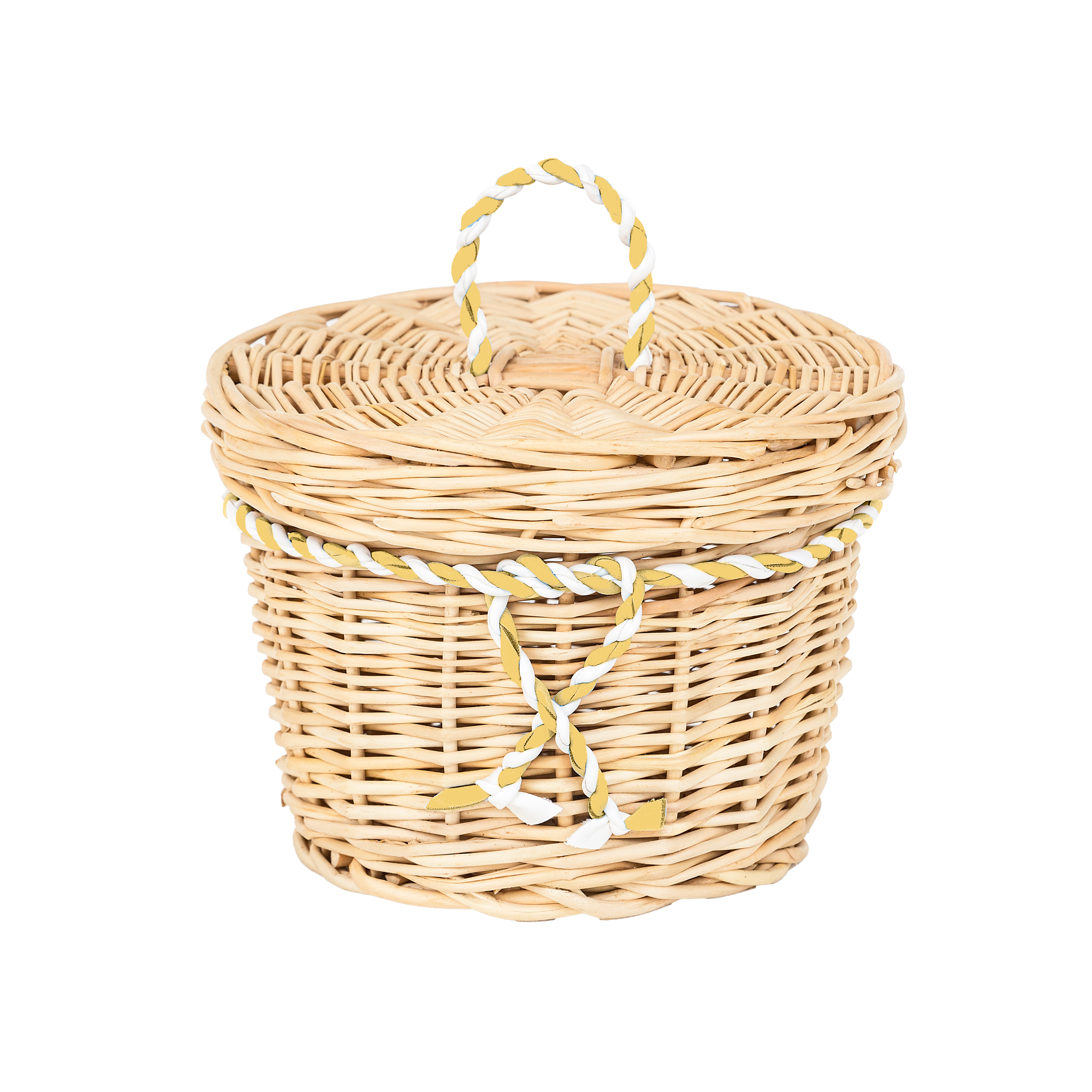 NATURAL SMALL ROUND BASKET - Knot
